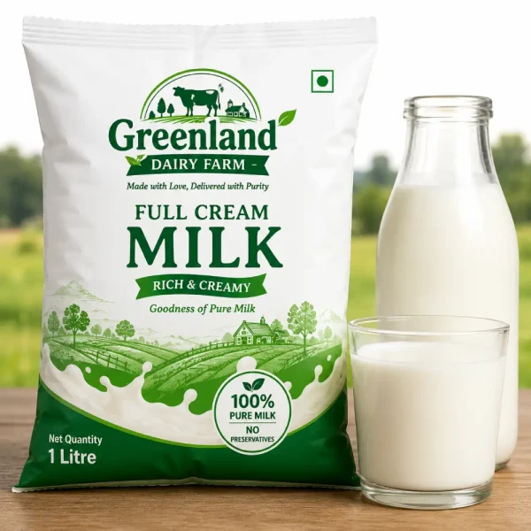 Greenland Full Cream Milk 1L